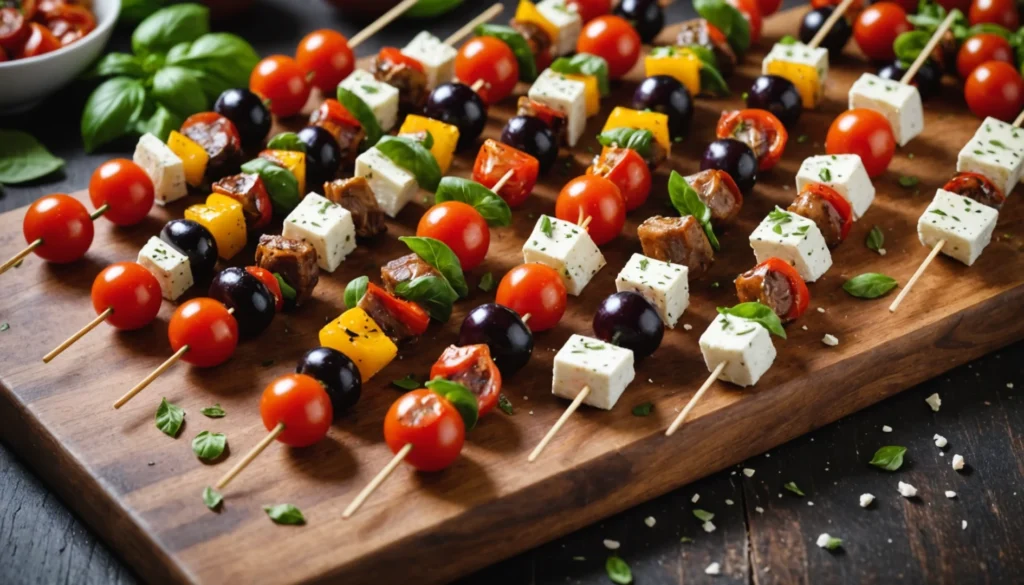 brochette apéro à faire la veille