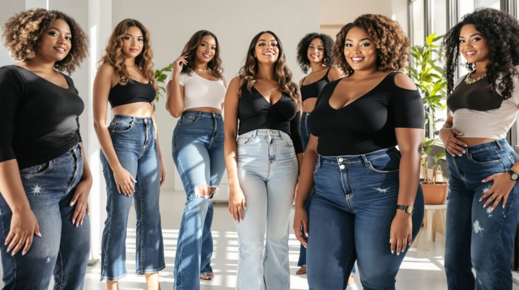 jean flare femme pour quelle morphologie