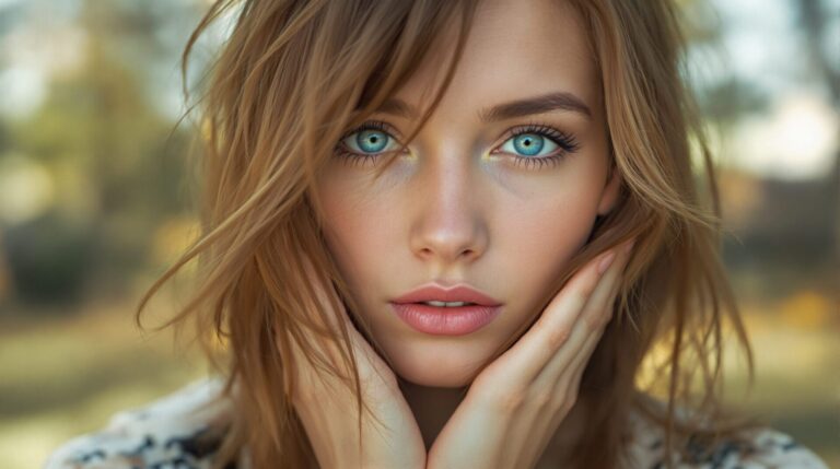 quelle couleur de cheveux pour faire ressortir les yeux bleus