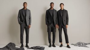 quelle couleur va avec le gris foncé vêtement