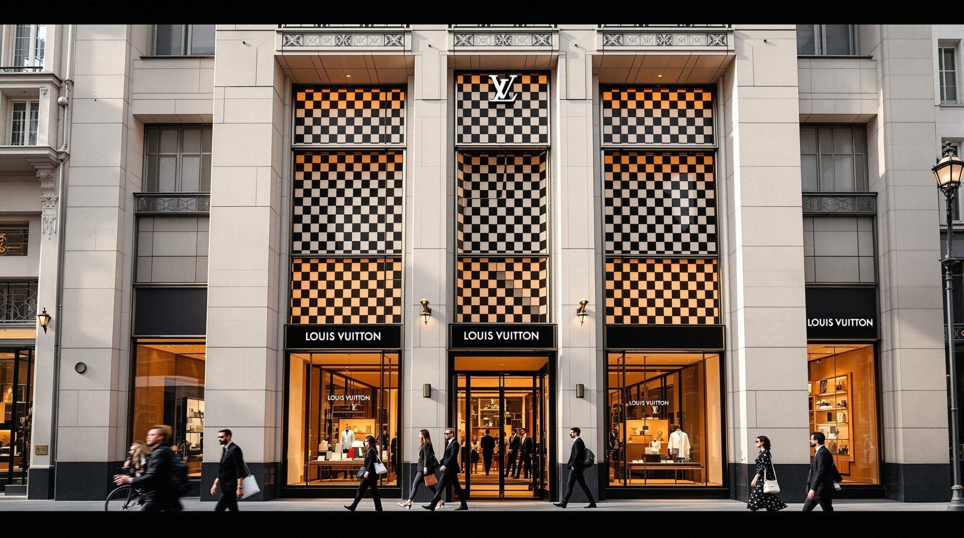 facade louis vuitton