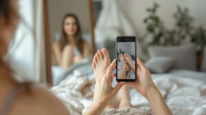 Vendre des photos de pieds sur Internet