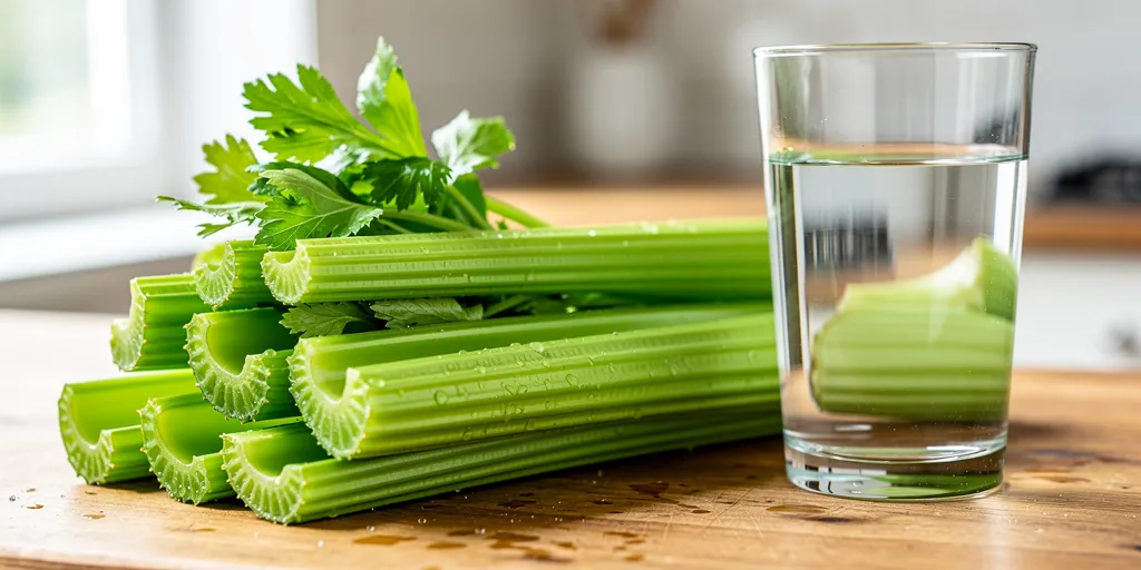 bienfaits du celeri branche cru