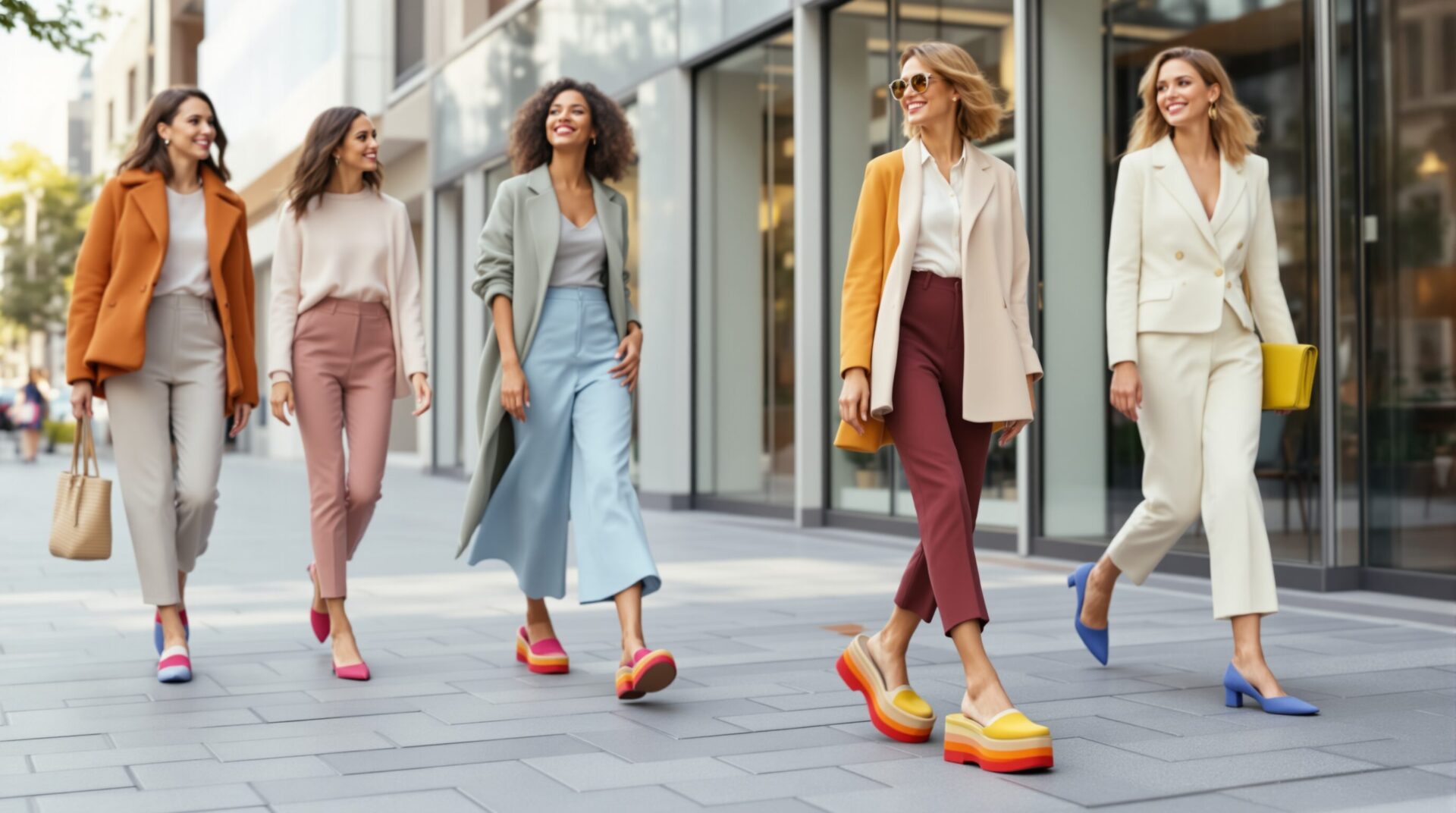 quelle sont les chaussure a la mode en ce moment