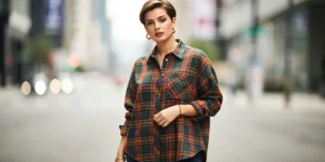 chemise à carreaux femme tendance