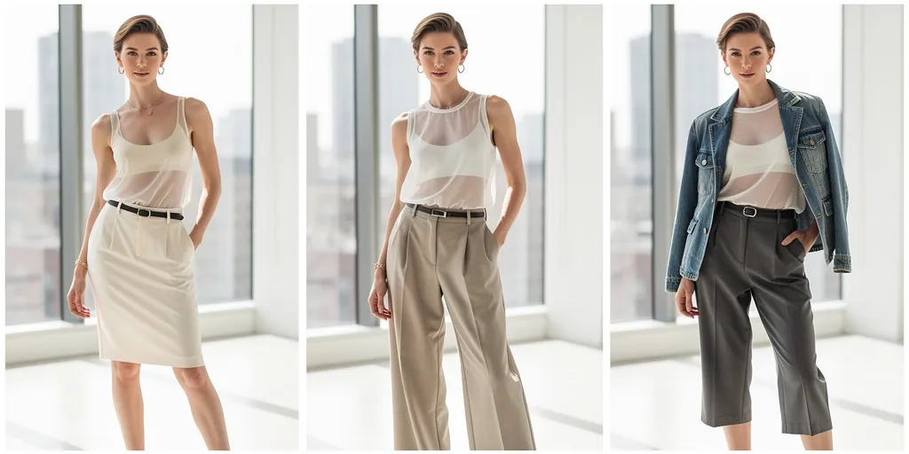 débardeur femme transparent