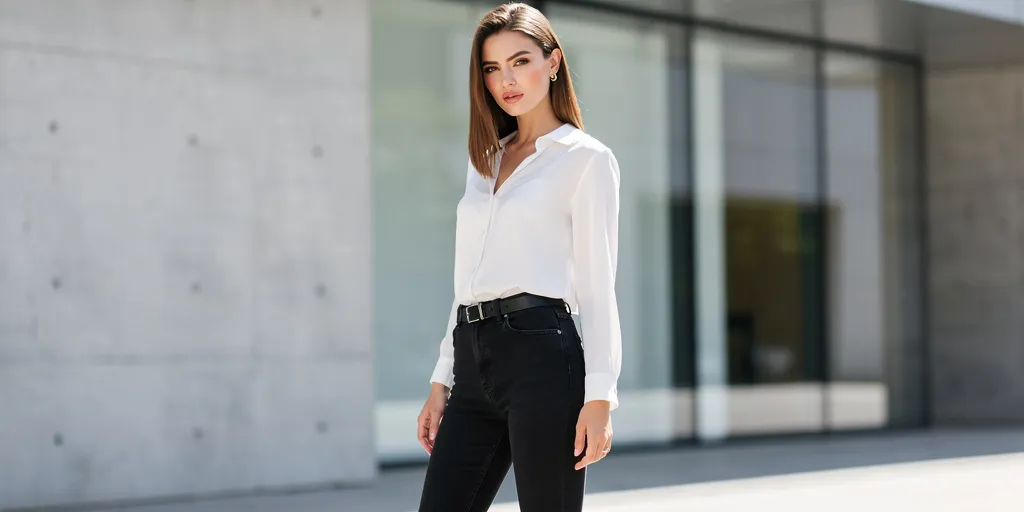 tenue avec jean noir