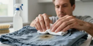 comment enlever une tache d'herbe sur un pantalon