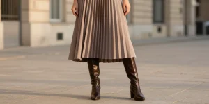 jupe longue bottes