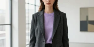 quelle couleur va avec le gris vetement femme