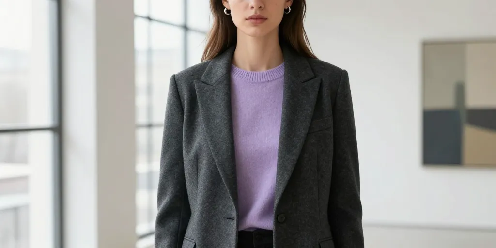 quelle couleur va avec le gris vetement femme