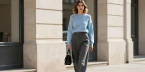quelle couleur avec un pantalon gris