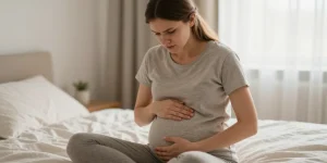 fin de grossesse mal au ventre comme les règles